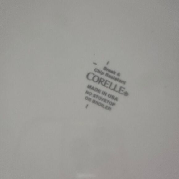 Corelle Thymeless Herbs Collection Set of 2 Chamomile Salad Plates 8 1/2" Pair - Picture 5 of 8